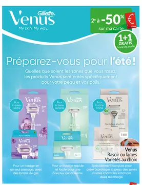 Offre: Venus Rasoir ou lames