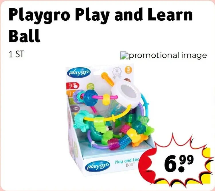Promotie: Play and Learn Ball