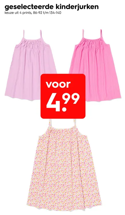 Promotie: Kinderjurken
