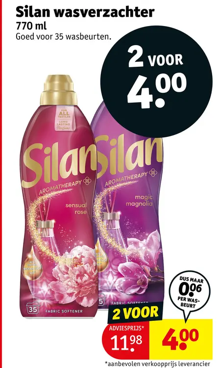 Aanbieding: Silan Wasverzachter