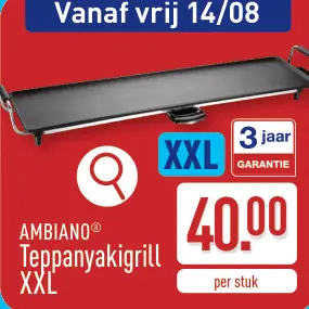 Promotie: Teppanyakigrill