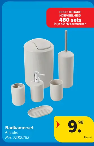 Promotie: Badkamerset