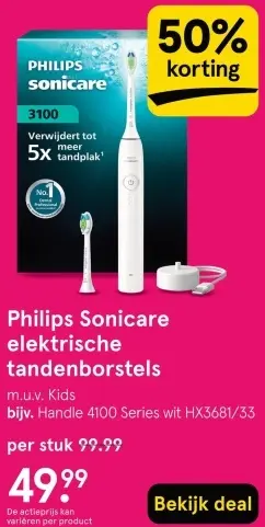 Aanbieding: Sonicare elektrische tandenborstels