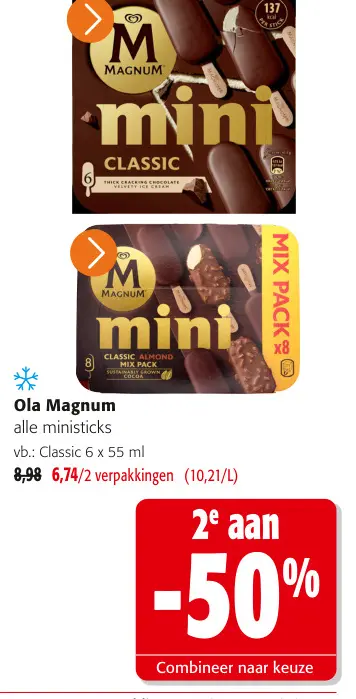 Promotie: Ola Magnum ministicks