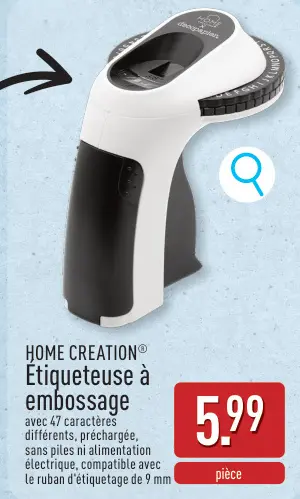 Offre: Etiqueteuse à embossage
