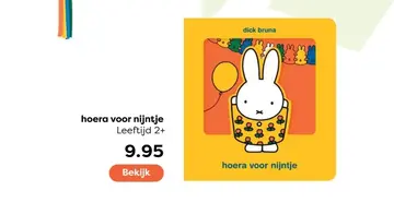 Aanbieding: hoera voor nijntje