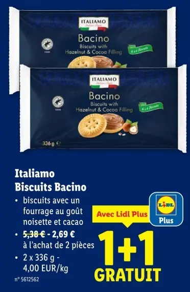 Offre: Italiamo Biscuits Bacino