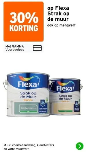 Aanbieding: Strak op de Muur