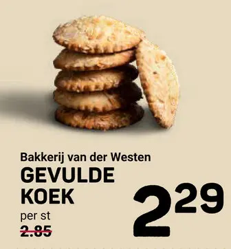 Aanbieding: Gevulde koek