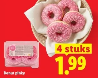 Aanbieding: Donut pinky