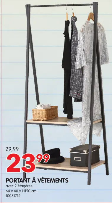 Offre: Portant à vétements