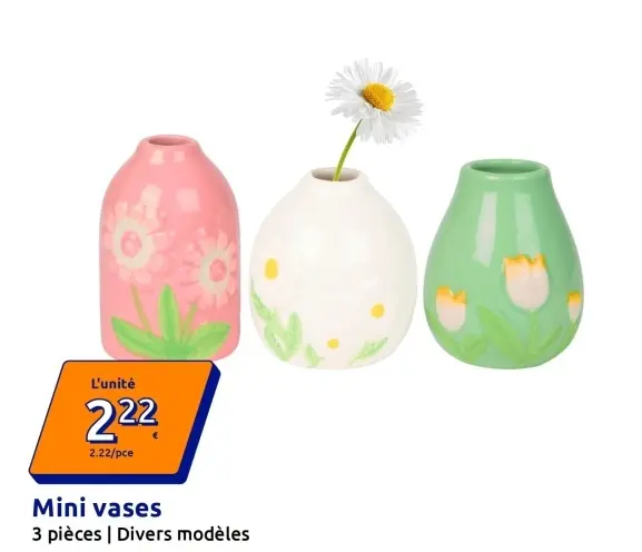 Offre: Mini vases