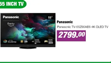Aanbieding: Panasonic TV-55Z90AE6 4K OLED TV