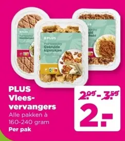 Aanbieding: Vleesvervangers
