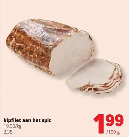 Promotie: Kipfilet aan het spit