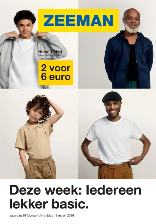 Promotie: Heren T-shirt