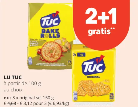 Offre: Lu TUC