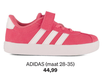 Aanbieding: Adidas VL Court 3.0 Sneakers roze Suede