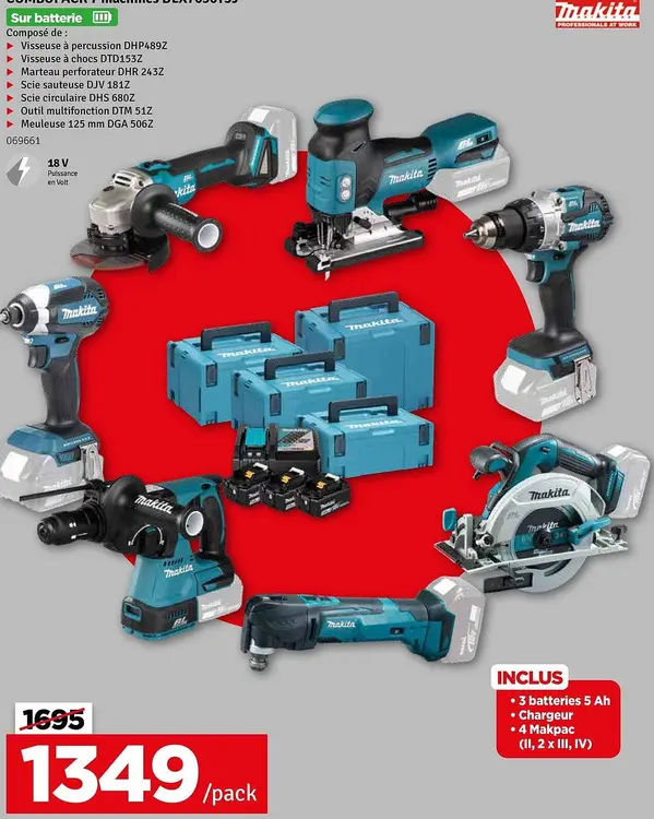 Offre: COMBO PACK 7 machines