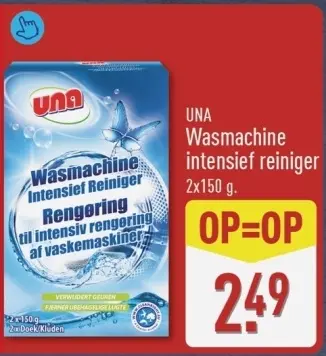 Aanbieding: Wasmachine intensief reiniger