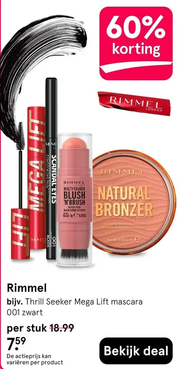 Aanbieding: Thrill Seeker Mega Lift mascara