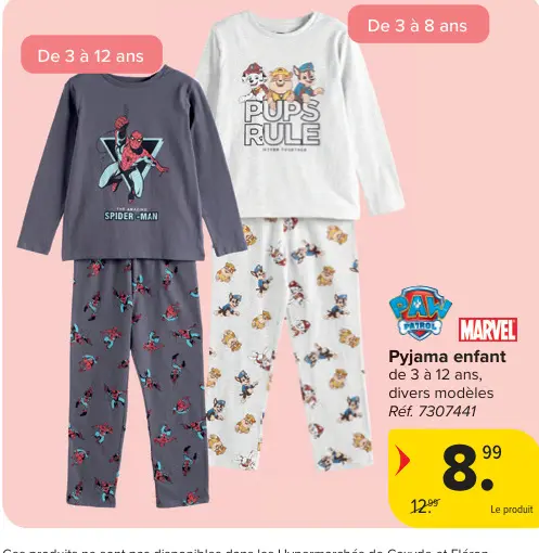 Offre: Pyjama enfant