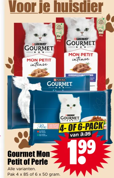 Aanbieding: Gourmet Mon Petit of Perle