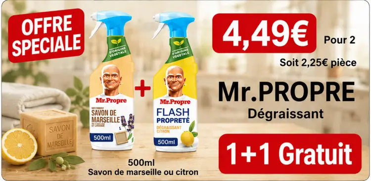 Offre: Mr. PROPRE Dégraissant