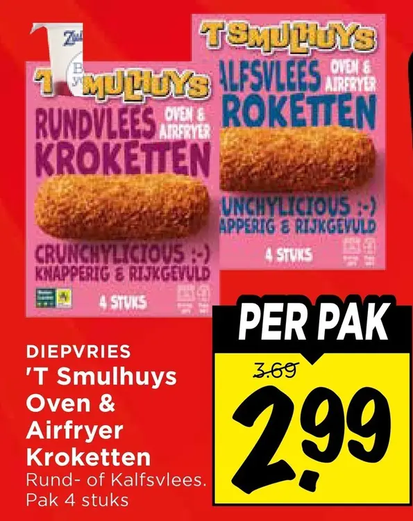 'T Smulhuys Oven & Airfryer Kroketten