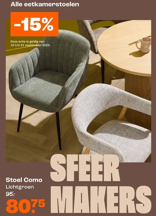 Aanbieding: Stoel Napoli
