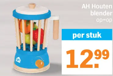 Promotie: Houten blender