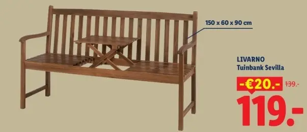 Aanbieding: Tuinbank Sevilla