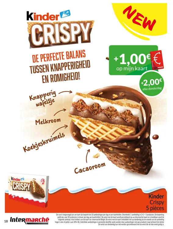 Promotie: Kinder Crispy