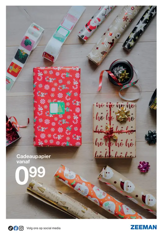 Promotie: Cadeaupapier