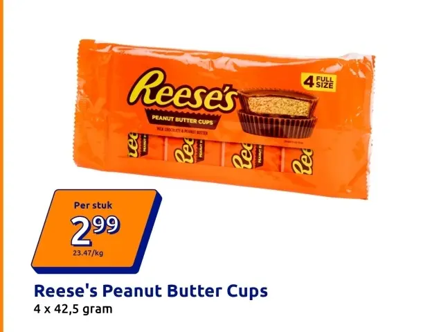 Aanbieding: Reese's Peanut Butter Cups