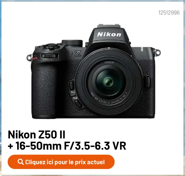 Offre: Nikon Z50 II