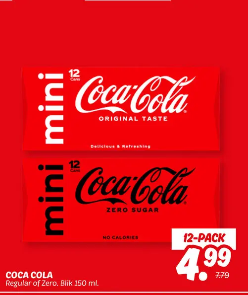 Aanbieding: Coca cola