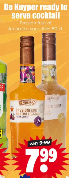 Aanbieding: De Kuyper ready to serve cocktail
