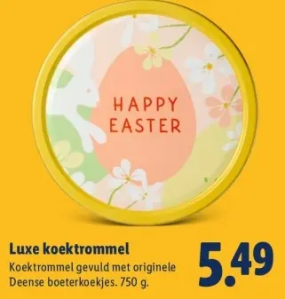 Aanbieding: Luxe koektrommel