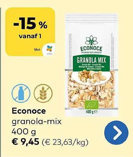 Promotie: granola-mix