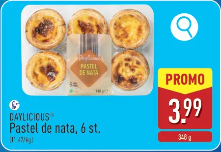 Promotie: DAYLICIOUS Pastel de nata