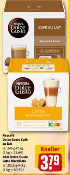 Aanbieding: Nescafé Dolce Gusto Café au lait oder Dolce G