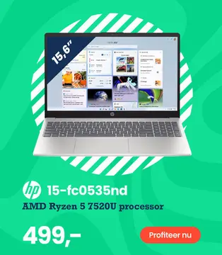 Aanbieding: HP 15-fc0535nd