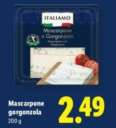 Aanbieding: Mascarpone gorgonzola
