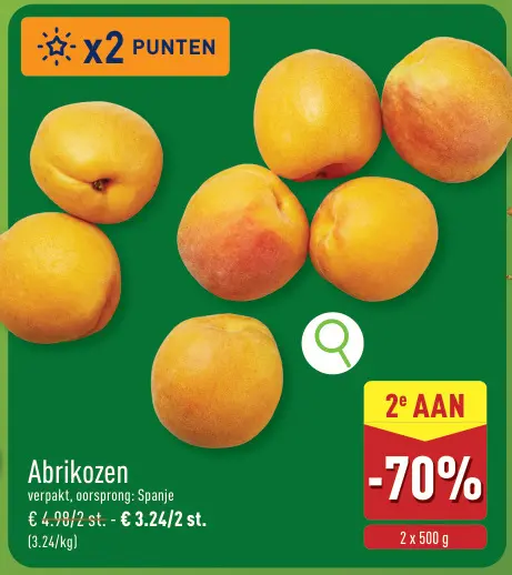 Promotie: Abrikozen