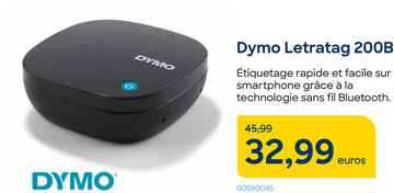 Offre: Dymo Letratag 200B