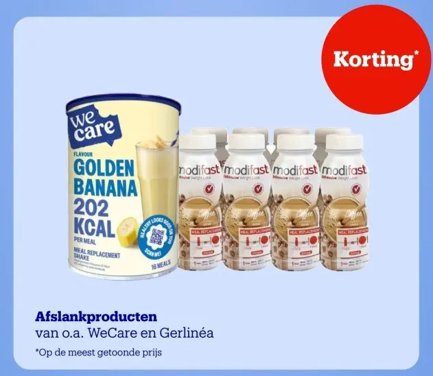 Aanbieding: Afslankproducten