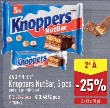 Offre: Knoppers NutBar