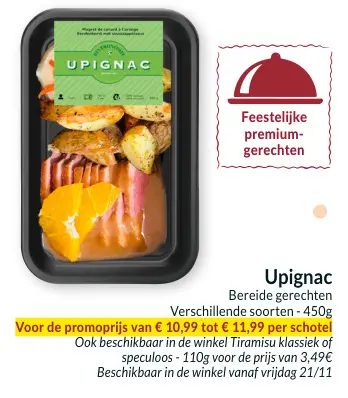 Aanbieding: Bereide gerechten