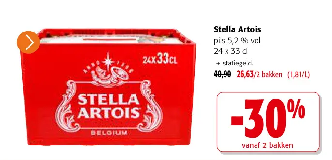 Promotie: Stella Artois